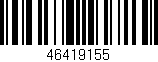 Código de barras (EAN, GTIN, SKU, ISBN): '46419155'
