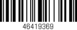 Código de barras (EAN, GTIN, SKU, ISBN): '46419369'