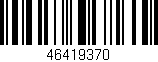 Código de barras (EAN, GTIN, SKU, ISBN): '46419370'