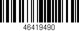 Código de barras (EAN, GTIN, SKU, ISBN): '46419490'