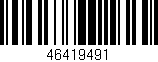 Código de barras (EAN, GTIN, SKU, ISBN): '46419491'
