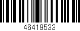 Código de barras (EAN, GTIN, SKU, ISBN): '46419533'