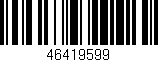 Código de barras (EAN, GTIN, SKU, ISBN): '46419599'