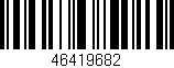 Código de barras (EAN, GTIN, SKU, ISBN): '46419682'