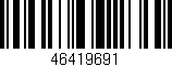 Código de barras (EAN, GTIN, SKU, ISBN): '46419691'
