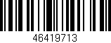 Código de barras (EAN, GTIN, SKU, ISBN): '46419713'
