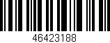 Código de barras (EAN, GTIN, SKU, ISBN): '46423188'
