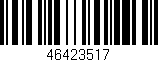 Código de barras (EAN, GTIN, SKU, ISBN): '46423517'