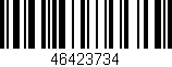 Código de barras (EAN, GTIN, SKU, ISBN): '46423734'