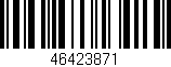 Código de barras (EAN, GTIN, SKU, ISBN): '46423871'