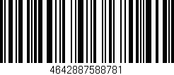 Código de barras (EAN, GTIN, SKU, ISBN): '4642887588781'