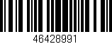 Código de barras (EAN, GTIN, SKU, ISBN): '46428991'