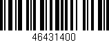 Código de barras (EAN, GTIN, SKU, ISBN): '46431400'