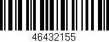 Código de barras (EAN, GTIN, SKU, ISBN): '46432155'