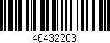 Código de barras (EAN, GTIN, SKU, ISBN): '46432203'
