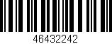 Código de barras (EAN, GTIN, SKU, ISBN): '46432242'