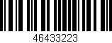 Código de barras (EAN, GTIN, SKU, ISBN): '46433223'