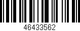 Código de barras (EAN, GTIN, SKU, ISBN): '46433562'
