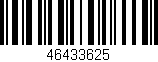 Código de barras (EAN, GTIN, SKU, ISBN): '46433625'