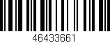 Código de barras (EAN, GTIN, SKU, ISBN): '46433661'