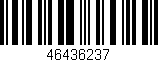 Código de barras (EAN, GTIN, SKU, ISBN): '46436237'
