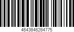 Código de barras (EAN, GTIN, SKU, ISBN): '4643846284775'