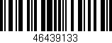 Código de barras (EAN, GTIN, SKU, ISBN): '46439133'