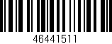 Código de barras (EAN, GTIN, SKU, ISBN): '46441511'
