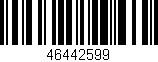 Código de barras (EAN, GTIN, SKU, ISBN): '46442599'