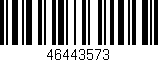 Código de barras (EAN, GTIN, SKU, ISBN): '46443573'