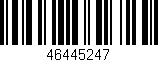 Código de barras (EAN, GTIN, SKU, ISBN): '46445247'