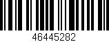 Código de barras (EAN, GTIN, SKU, ISBN): '46445282'