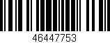 Código de barras (EAN, GTIN, SKU, ISBN): '46447753'