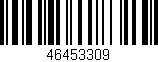 Código de barras (EAN, GTIN, SKU, ISBN): '46453309'