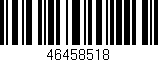 Código de barras (EAN, GTIN, SKU, ISBN): '46458518'