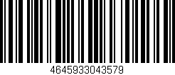 Código de barras (EAN, GTIN, SKU, ISBN): '4645933043579'