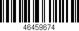 Código de barras (EAN, GTIN, SKU, ISBN): '46459674'