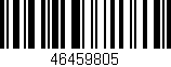 Código de barras (EAN, GTIN, SKU, ISBN): '46459805'