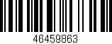 Código de barras (EAN, GTIN, SKU, ISBN): '46459863'