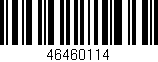 Código de barras (EAN, GTIN, SKU, ISBN): '46460114'