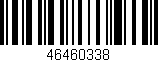 Código de barras (EAN, GTIN, SKU, ISBN): '46460338'