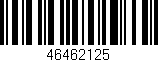 Código de barras (EAN, GTIN, SKU, ISBN): '46462125'
