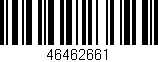 Código de barras (EAN, GTIN, SKU, ISBN): '46462661'