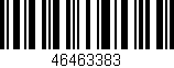 Código de barras (EAN, GTIN, SKU, ISBN): '46463383'