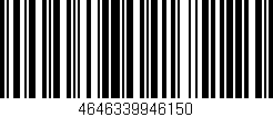 Código de barras (EAN, GTIN, SKU, ISBN): '4646339946150'