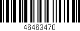 Código de barras (EAN, GTIN, SKU, ISBN): '46463470'