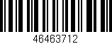 Código de barras (EAN, GTIN, SKU, ISBN): '46463712'