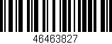 Código de barras (EAN, GTIN, SKU, ISBN): '46463827'