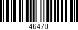Código de barras (EAN, GTIN, SKU, ISBN): '46470'