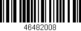 Código de barras (EAN, GTIN, SKU, ISBN): '46482008'